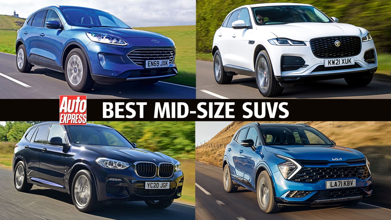 Best midsize SUVs to buy pictures Auto Express